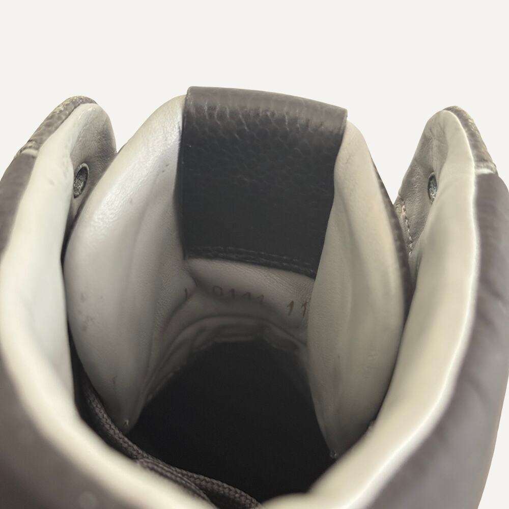 Louis Vuitton Tribe High Top Sneaker Black Damier Canvas Men's 12US 11LV LI0190 - Picture 6 of 6